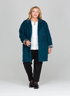 Пальто прямого кроя