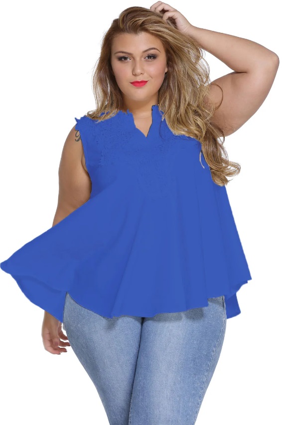 Блузы для полных женщин