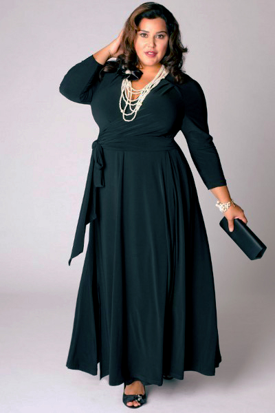 Новогодняя одежда для полных дам