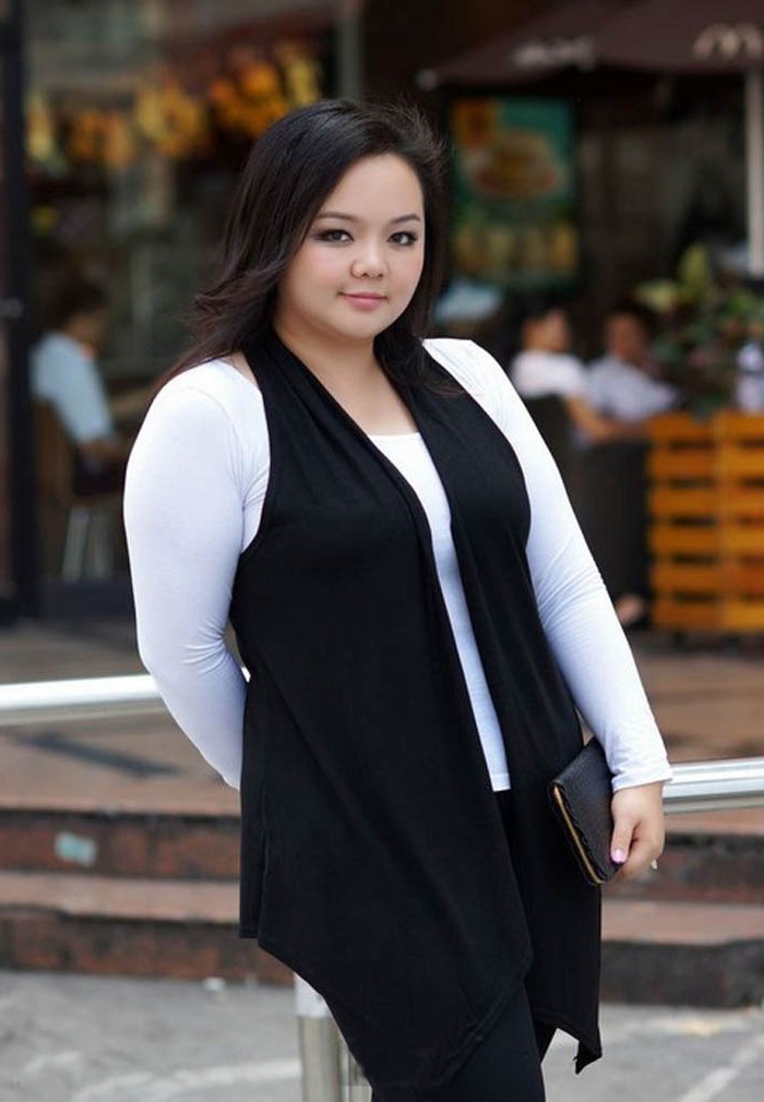 Трикотажный жилет для полных женщин