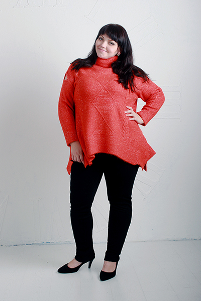 Джемпер40% шерсти, 40% акрила, 20% па 52-60 р-р