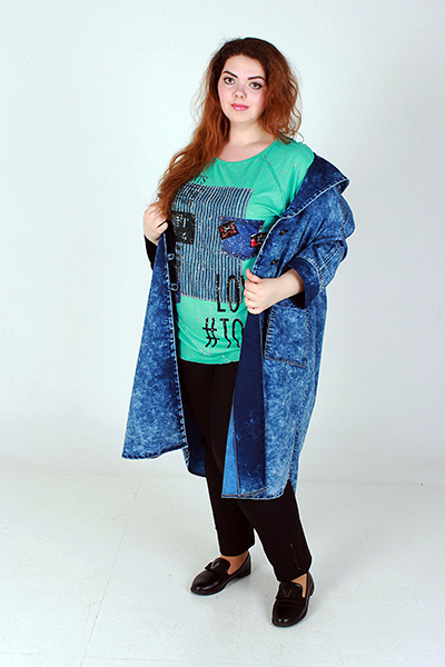 Блуза 92% вискоза, 8% эластан50-62 р-р