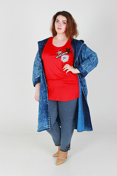 Блуза90% вискоза, 10% эластан50-58 р-р