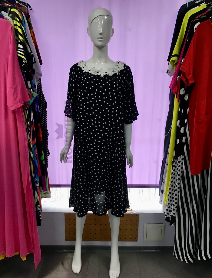 ПлатьеАрктикул: 4020Размеры: 50, 52, 54, 56, 58, 60Цена: 5600 руб.