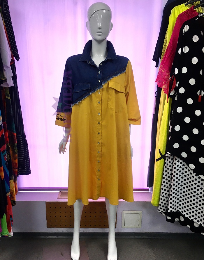 ТуникаАрктикул: 5672Размеры: 50, 52, 54, 56, 58, 60, 62, 64, 66Цена: 7200 руб.