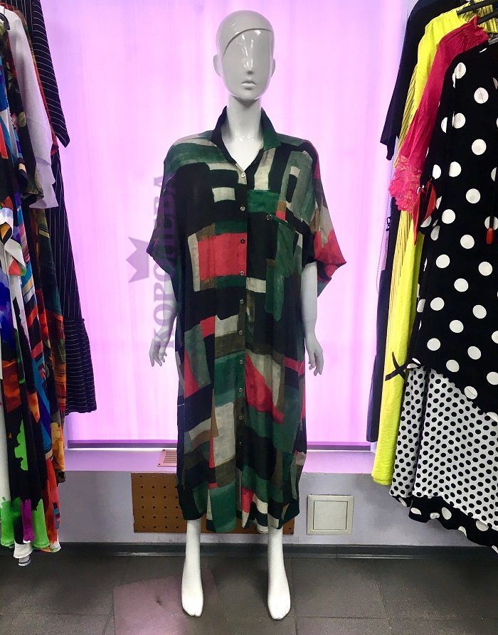 ПлатьеАрктикул: 70003Размеры: 50, 52, 54, 56, 58, 60, 62, 64, 66Цена: 5900 руб.