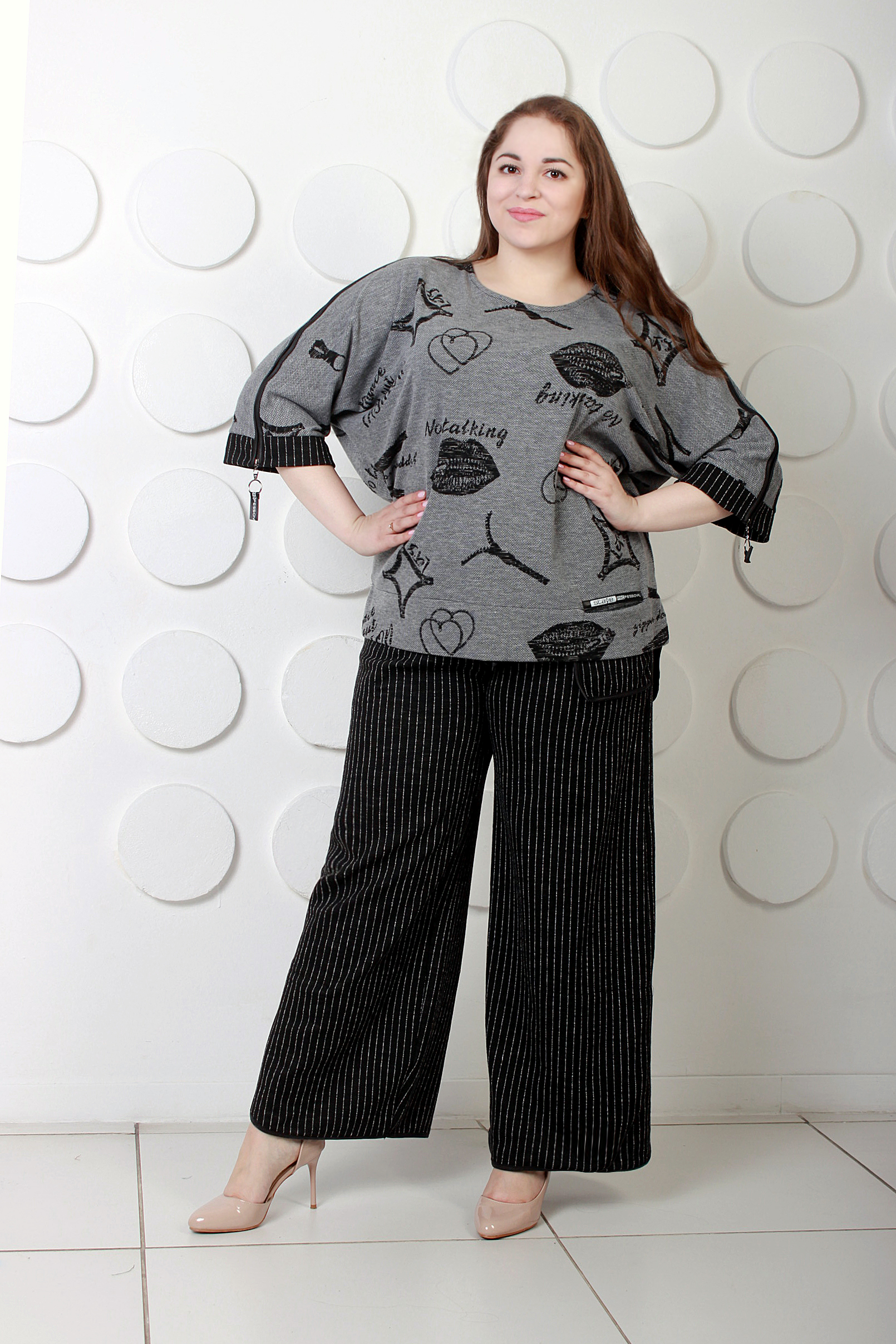 костюм; 60% вискоза, 36% п/э, 4% эластан50-58 размеры