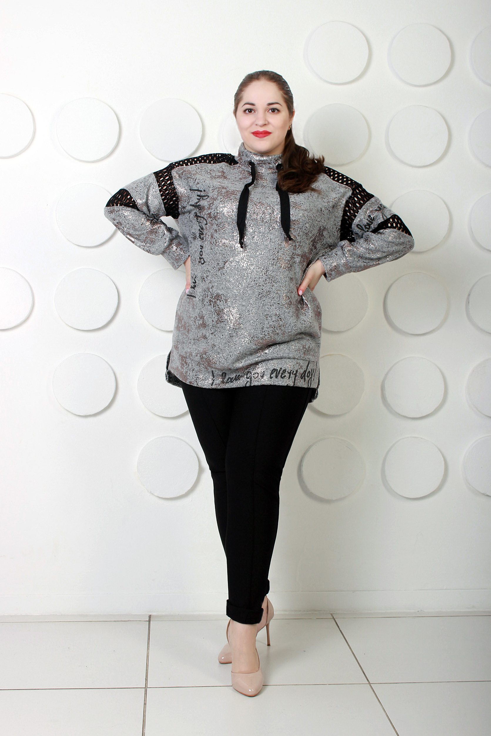 95% вискозы, 5% эластана50-58 размеры